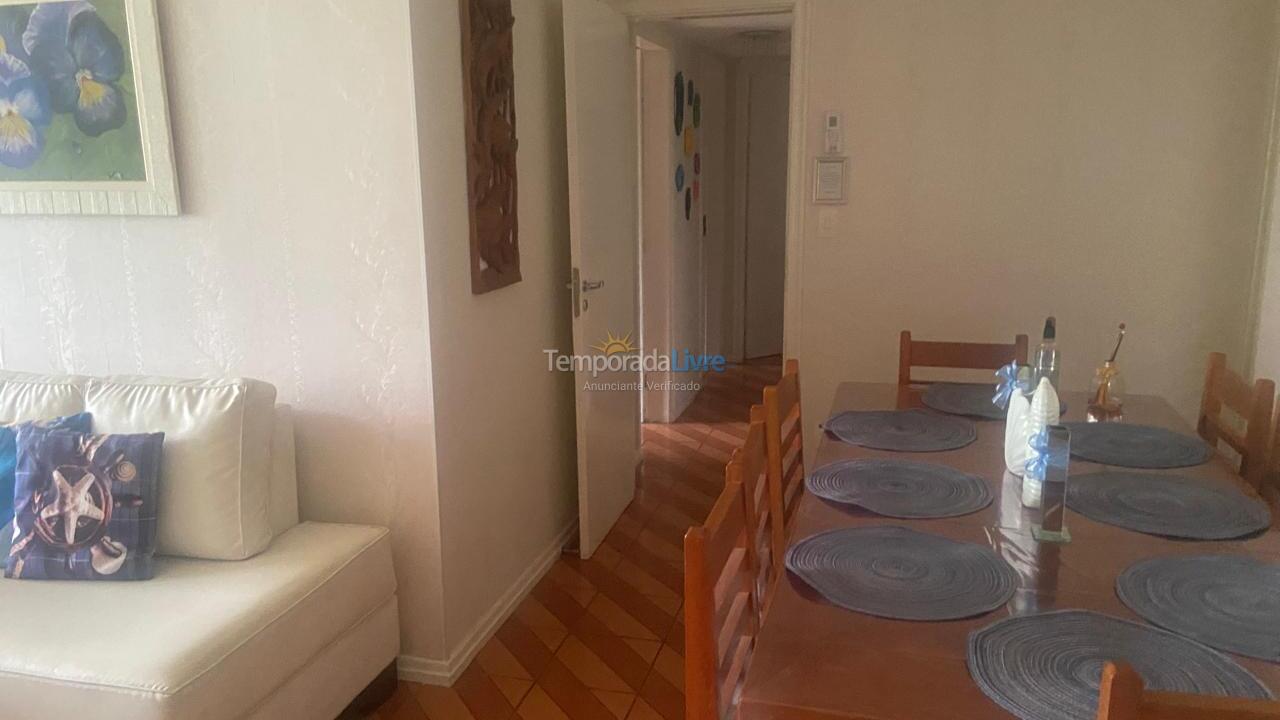 Apartamento para aluguel de temporada em Guarujá (Enseada)