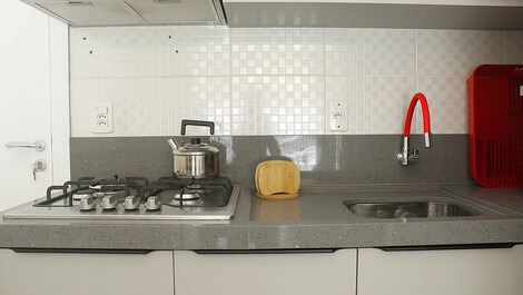 Apartamento a 60 metros de la playa de Quatro Ilhas