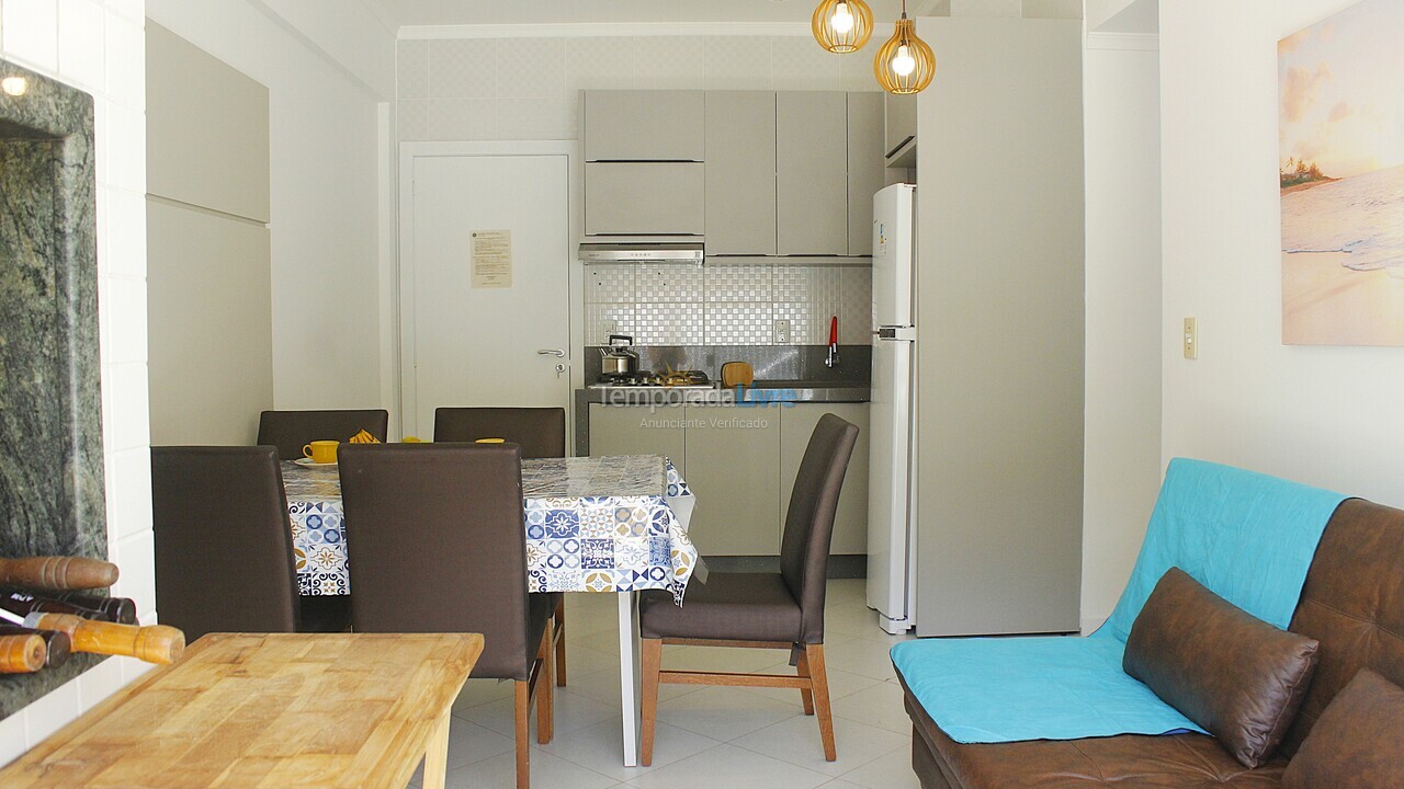 Apartamento para alquiler de vacaciones em Bombinhas (Praia de Quatro Ilhas)