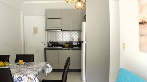 Apartamento a 60 metros de la playa de Quatro Ilhas