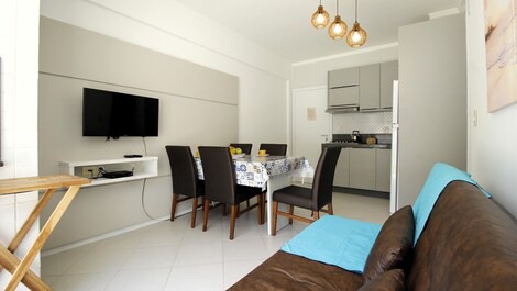 Apartamento a 60 metros de la playa de Quatro Ilhas