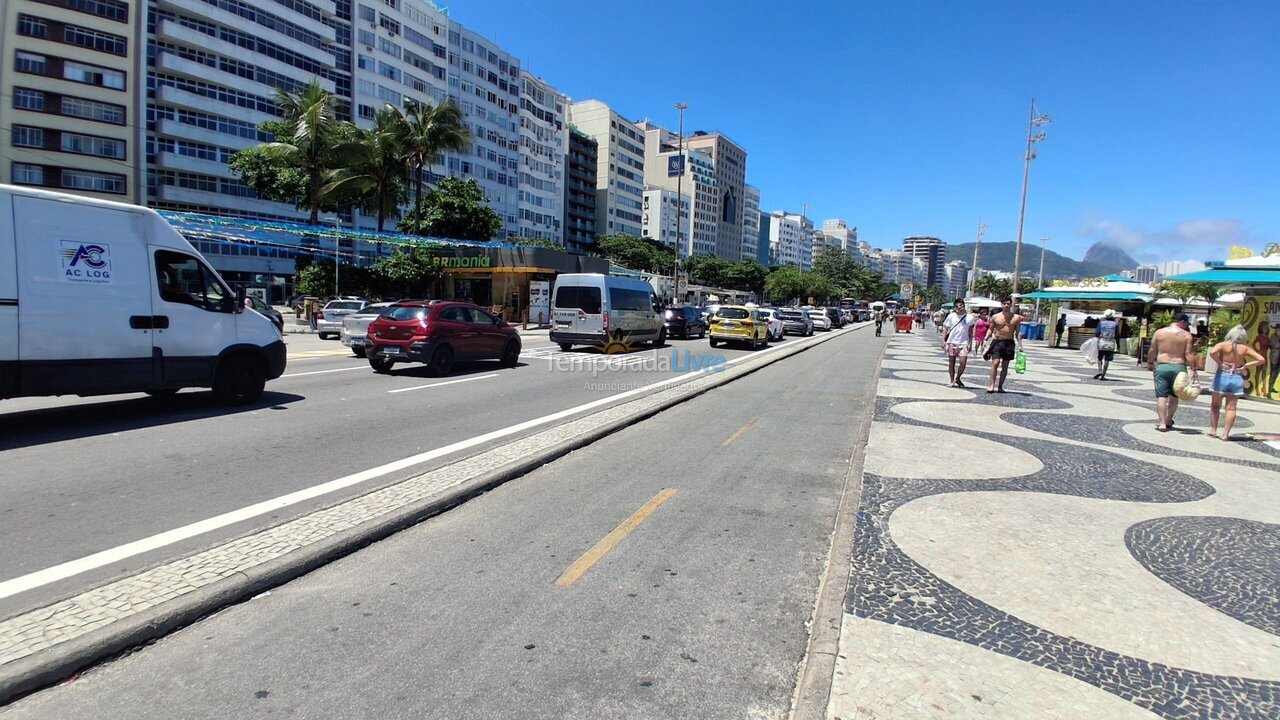Apartamento para aluguel de temporada em Rio de Janeiro (Copacabana)