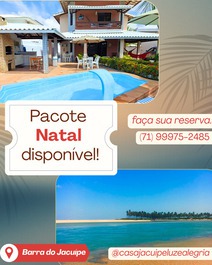 Casa para alugar em Camaçari - Barra do Jacuípe