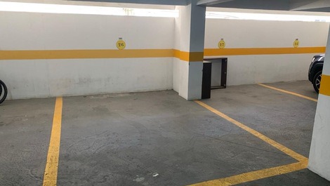 Balneario Camboriú, Vista Roda gigante,Andar Alto Churrasqueira, Vaga