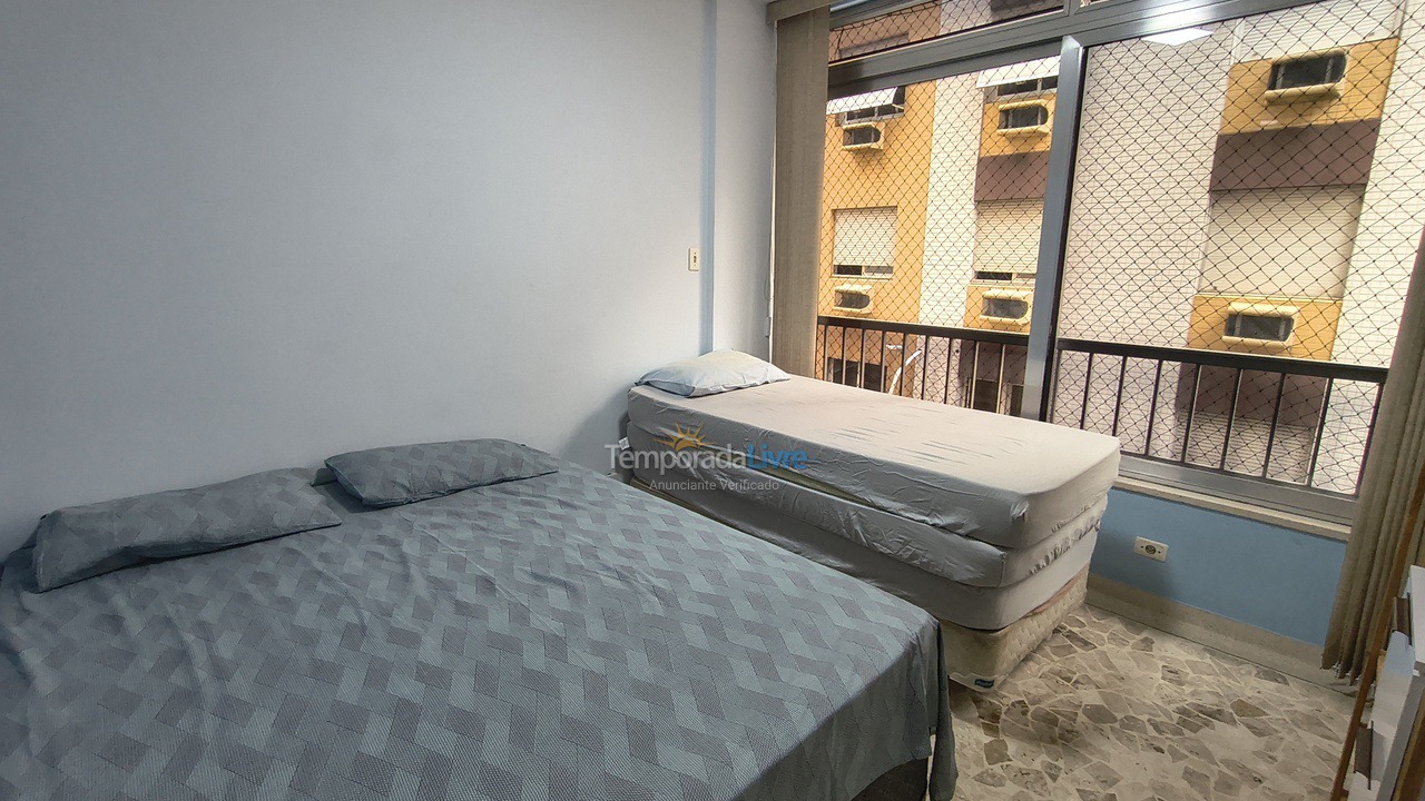 Apartamento para aluguel de temporada em Santos (Gonzaga)