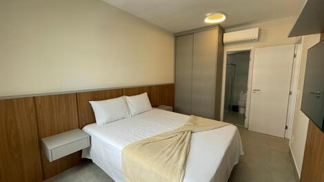 Apartamento Frontal ao MAR em BERTIOGA PREDIO NOVO