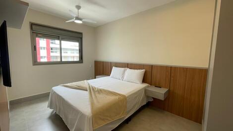 Apartamento Frontal ao MAR em BERTIOGA PREDIO NOVO