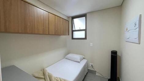 Apartamento Frontal ao MAR em BERTIOGA PREDIO NOVO
