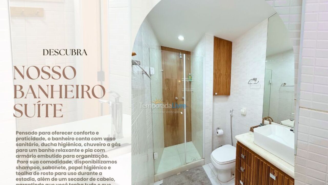 Apartamento para aluguel de temporada em Rio de Janeiro (Leblon)