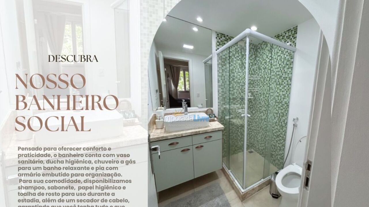 Apartamento para aluguel de temporada em Rio de Janeiro (Leblon)