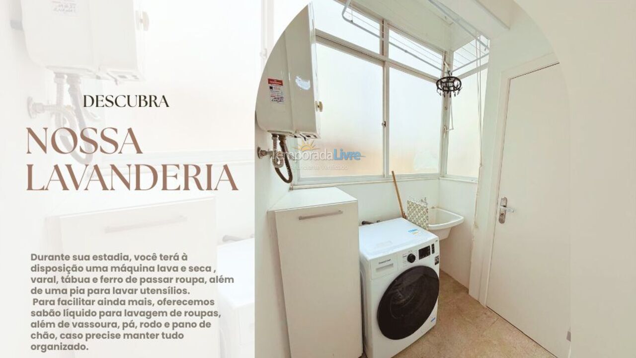 Apartamento para aluguel de temporada em Rio de Janeiro (Leblon)