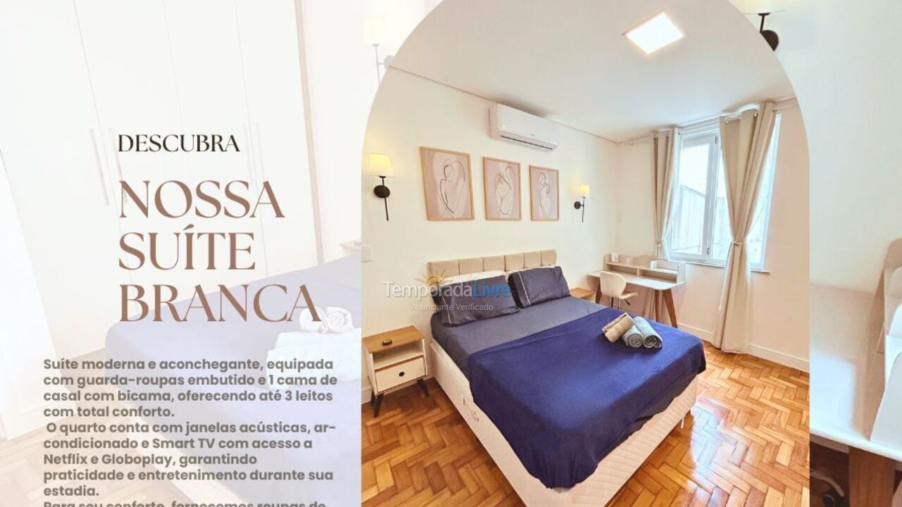 Apartamento para aluguel de temporada em Rio de Janeiro (Leblon)