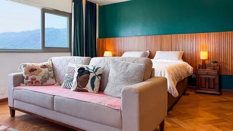 Loft con vista panorámica de Ipanema - 2 Suites