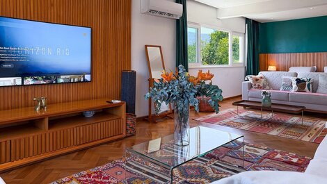 Loft con vista panorámica de Ipanema - 2 Suites