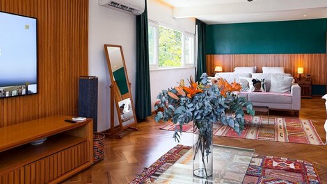 Loft con vista panorámica de Ipanema - 2 Suites