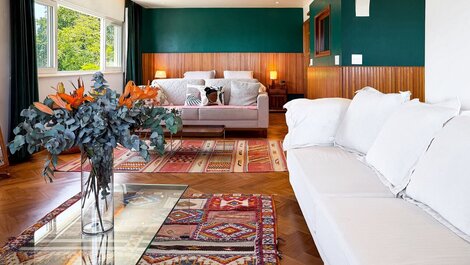 Loft con vista panorámica de Ipanema - 2 Suites