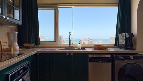 Loft con vista panorámica de Ipanema - 2 Suites