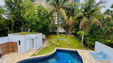 Hermosa casa a 150 m de la playa, 16 personas, Riviera São Lourenço - Bertioga