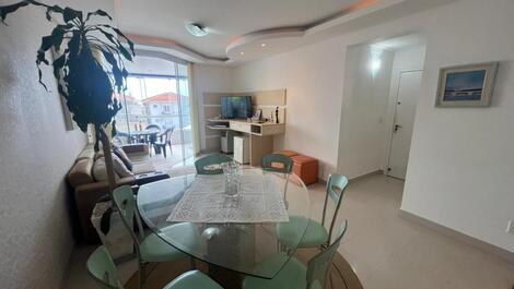 Excelente apto na prainha,3 quartos com Ac, sacada com churrasqueira