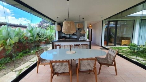 Casa para 12 personas en la playa de Itamambuca, Ubatuba