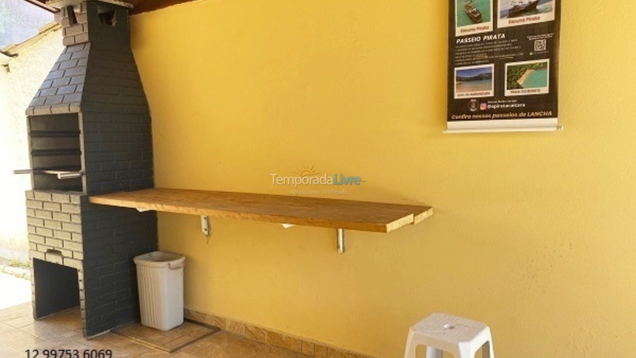 Casa para alquiler de vacaciones em Ubatuba (Maranduba)