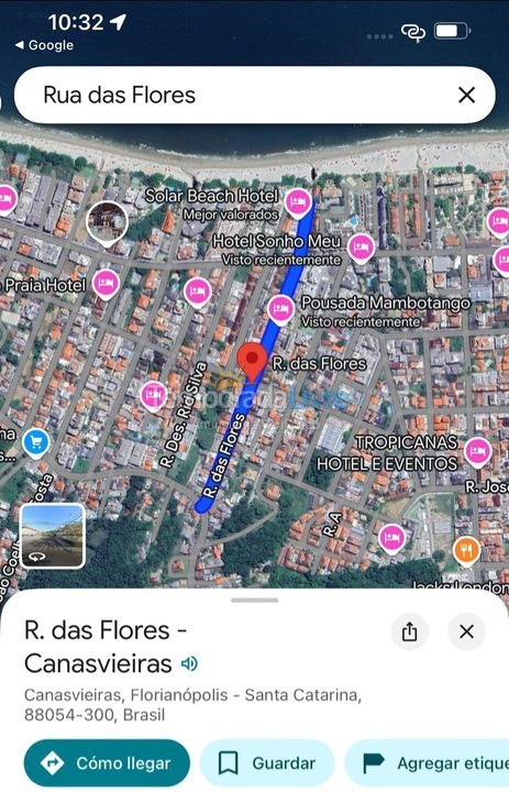 Apartamento para aluguel de temporada em Florianopolis (Canasvieiras)