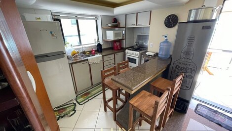 Apartamento en primera línea de playa con vistas panorámicas a la playa.