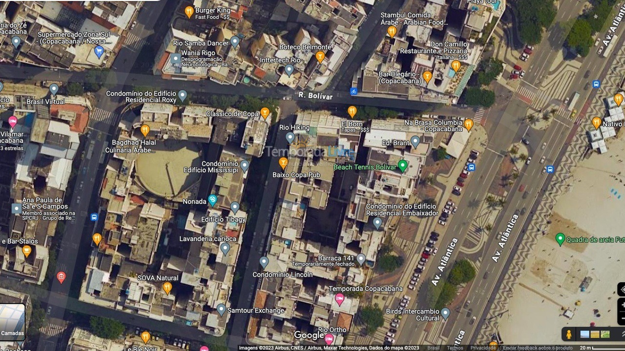 Apartamento para alquiler de vacaciones em Rio de Janeiro (Copacabana)