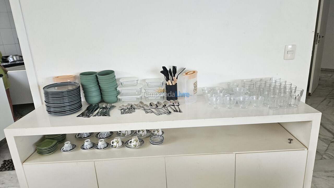 Apartamento para alquiler de vacaciones em Guarujá (Praia do Pernambuco)