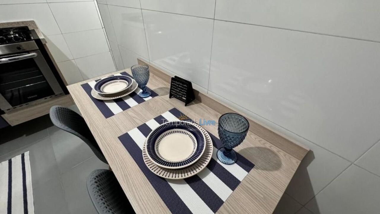 Apartamento para aluguel de temporada em Santos (Aparecida)