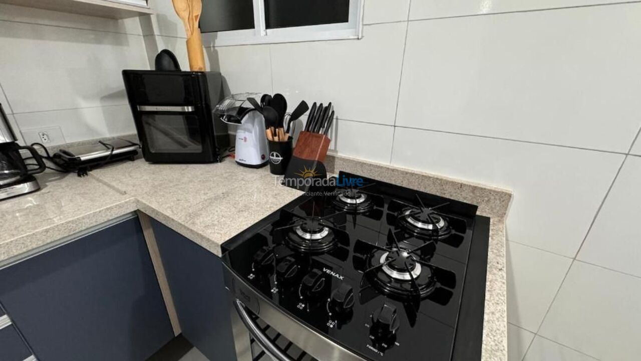 Apartamento para aluguel de temporada em Santos (Aparecida)