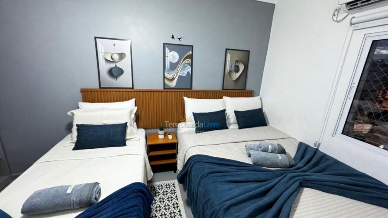 Apartamento para aluguel de temporada em Santos (Aparecida)