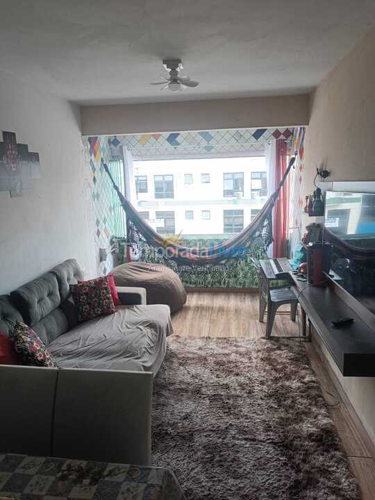 Apartment for vacation rental in Praia Grande (Boqueirão)