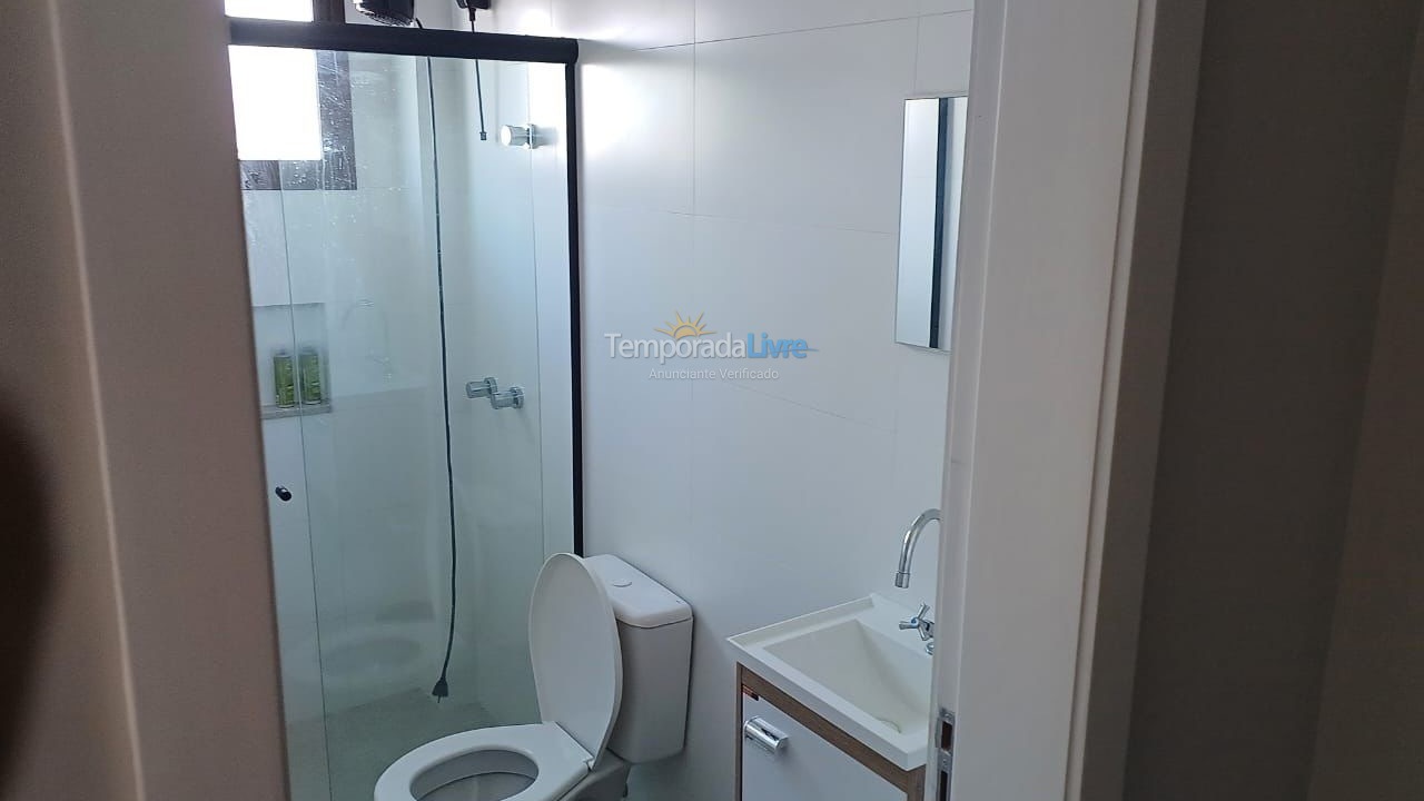 Apartamento para aluguel de temporada em Palhoça (Praia do Sonho)