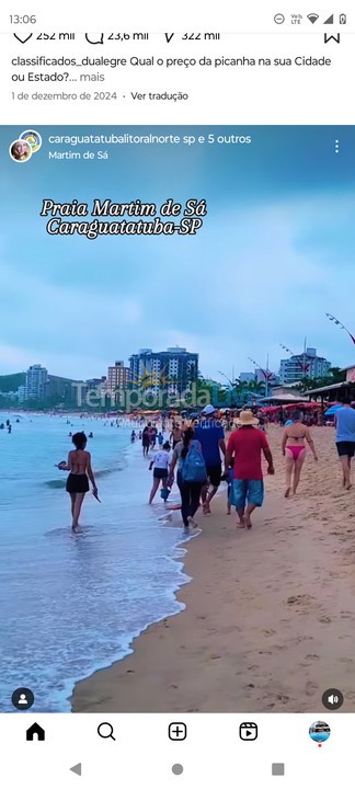 House for vacation rental in Caraguatatuba (Martim de Sá)