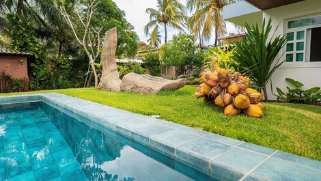 Casa de Luxo Pé na Areia, o Caribe em Maragogi/AL