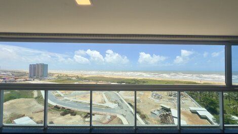 Moderno apartamento frente al mar en Atalaia, Aracaju/SE