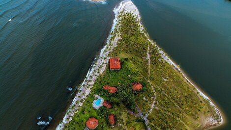Private Tropical Island in Boipeba, Bahia
