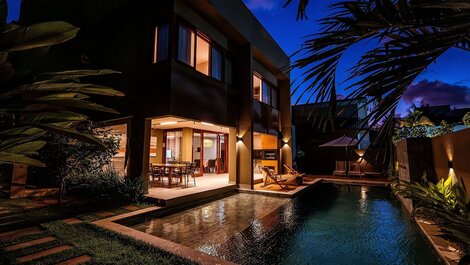 Casa Moderna Beira-Mar em Paripueira/AL