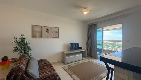 Moderno apartamento frente al mar en Atalaia, Aracaju/SE