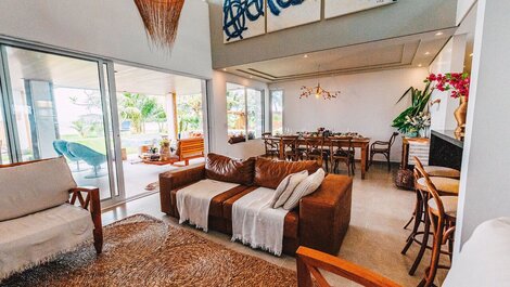 Casa de Luxo Pé na Areia, o Caribe em Maragogi/AL