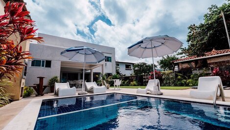 Sophisticated Beachfront House - Brazilian Caribbean, PE