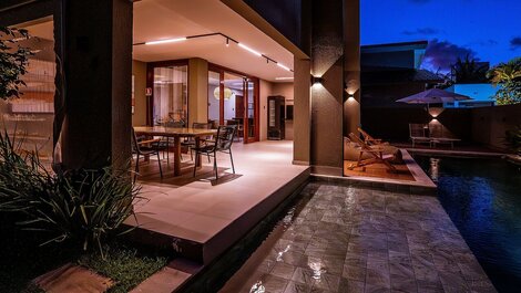 Casa Moderna Beira-Mar em Paripueira/AL