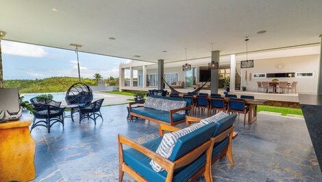 Mansão de Luxo em Condomínio no Caribe Brasileiro