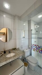 Moderno apartamento frente al mar en Atalaia, Aracaju/SE