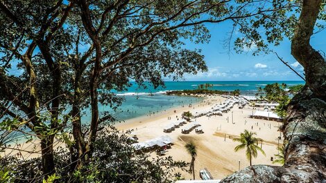 Mansión con vista al mar, Morro de São Paulo - BA