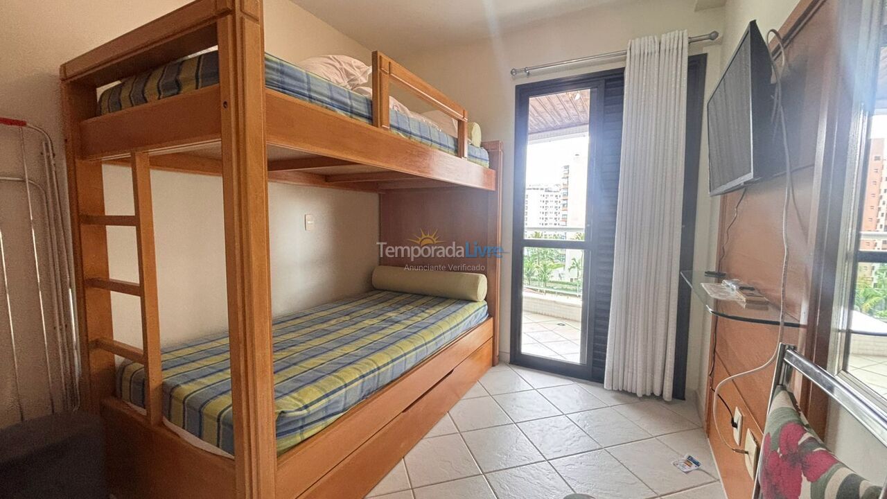 Apartamento para aluguel de temporada em Bertioga (Riviera de São Lourenço)