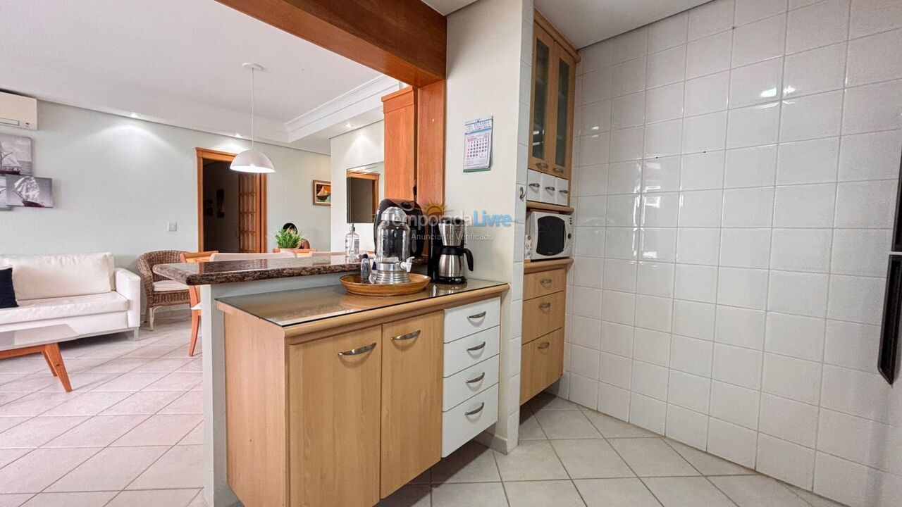 Apartamento para aluguel de temporada em Bertioga (Riviera de São Lourenço)