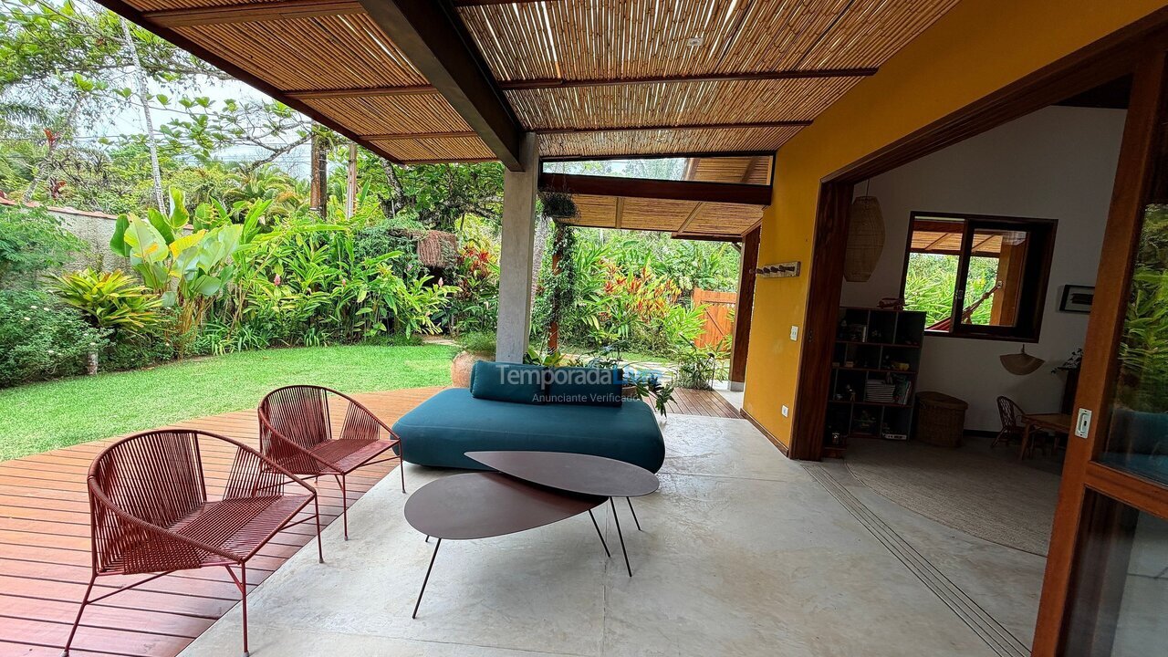 Casa para alquiler de vacaciones em Ubatuba (Itamambuca)