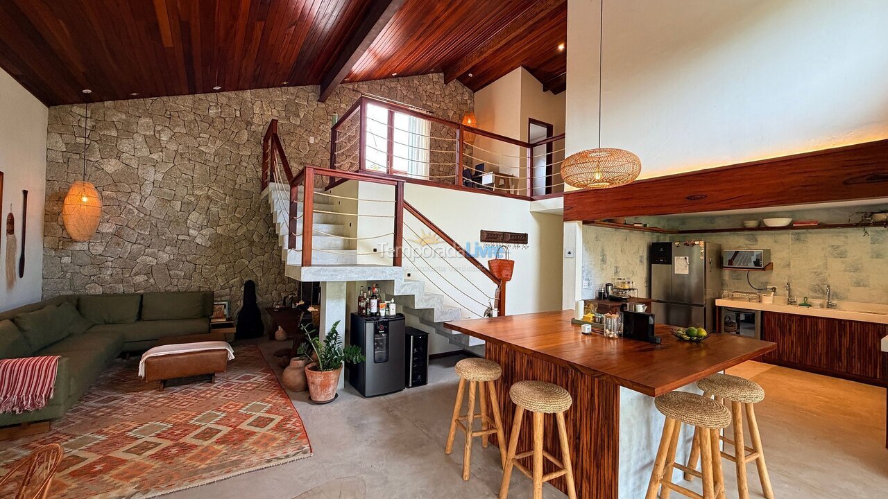 Casa para alquiler de vacaciones em Ubatuba (Itamambuca)